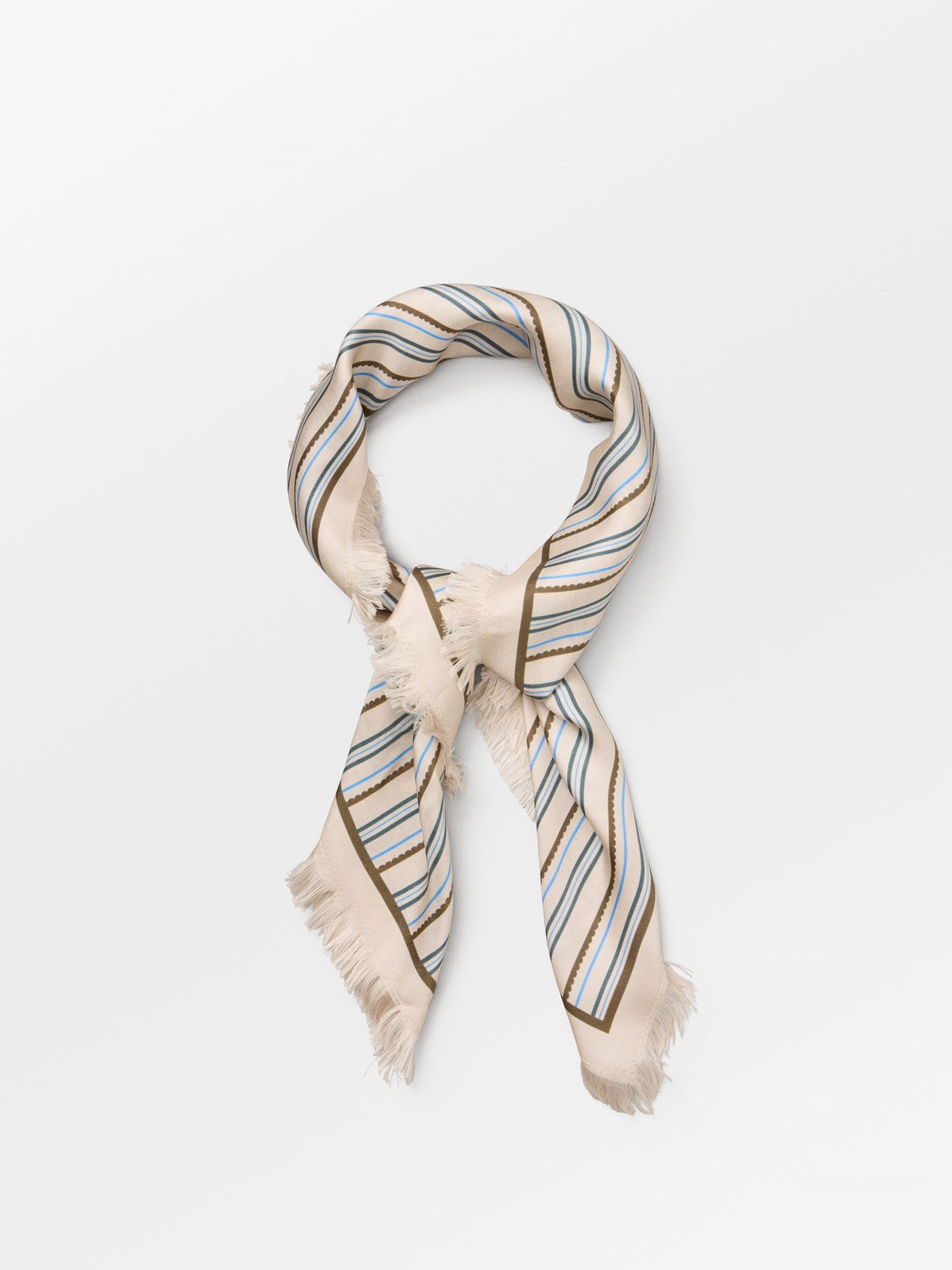 Scallopia Striped Sia Scarf OneSize BeckSöndergaard.no