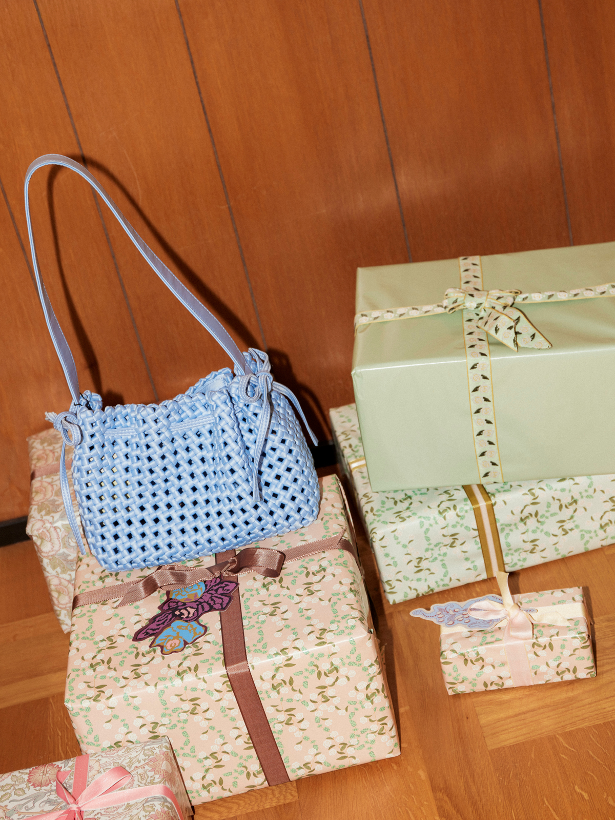 Braided Satin Brea Bag OneSize BeckSöndergaard.no