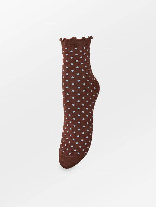 Dotted Frilla Short Sock Socks BeckSöndergaard.no