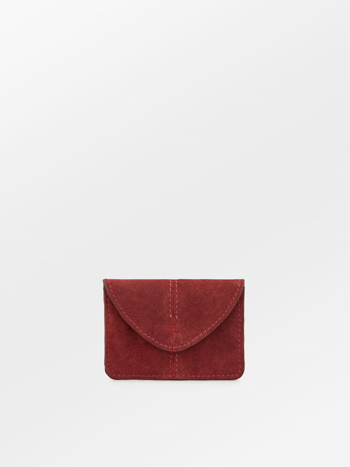 Becksöndergaard, Suede Cutline Card Wallet - Rosewood, onesize