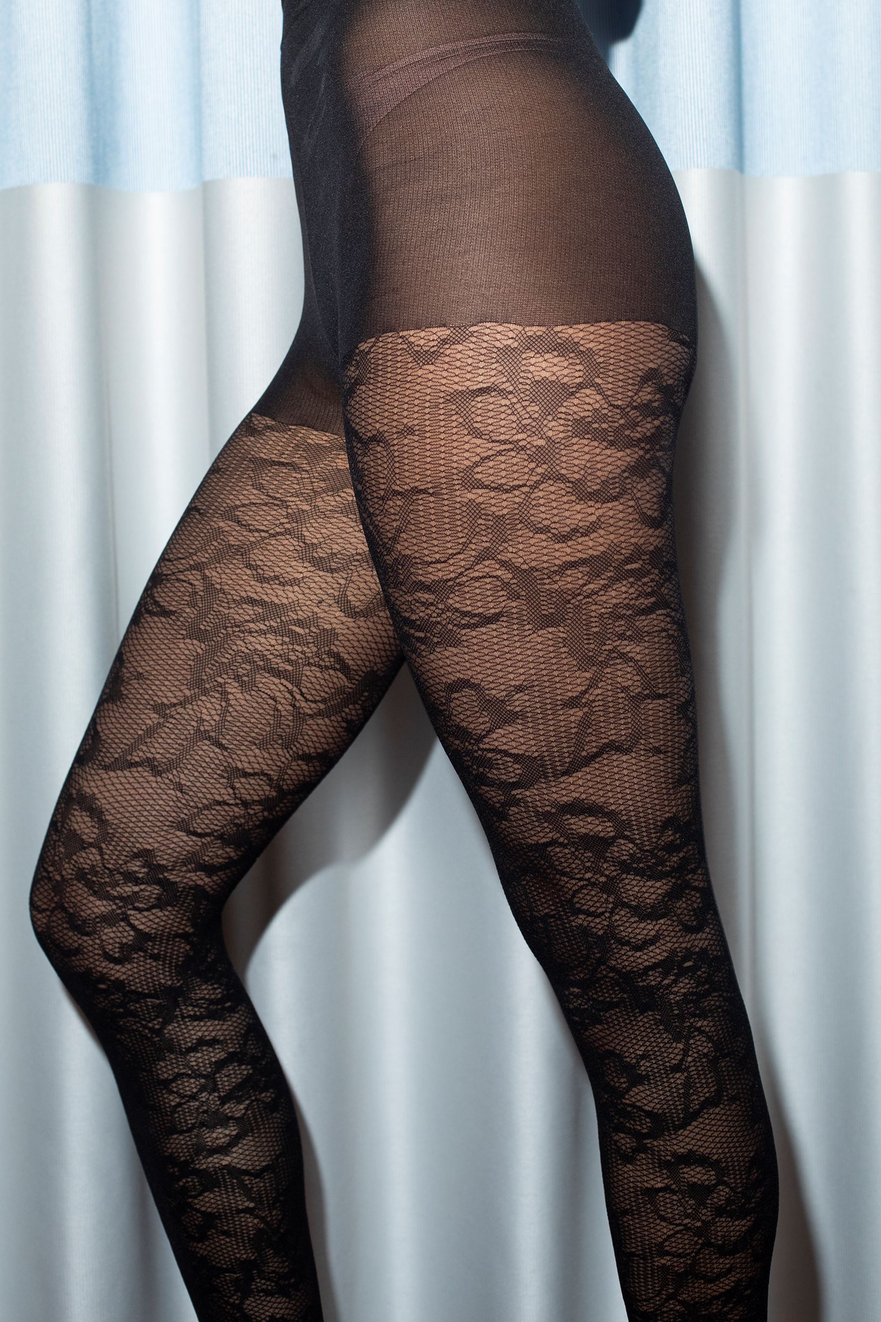 Floral Net Tights Clothing   BeckSöndergaard.no