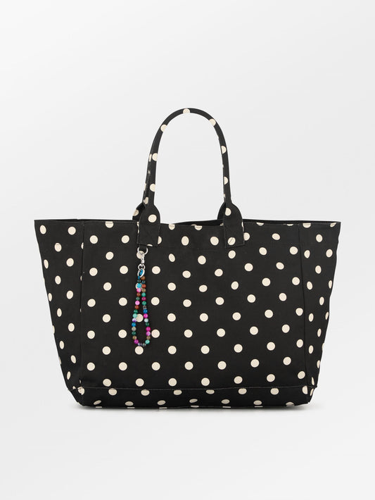 Becksöndergaard, Polka Canvas Camila Bag - Black, bags, bags, mid season sale, mid season sale