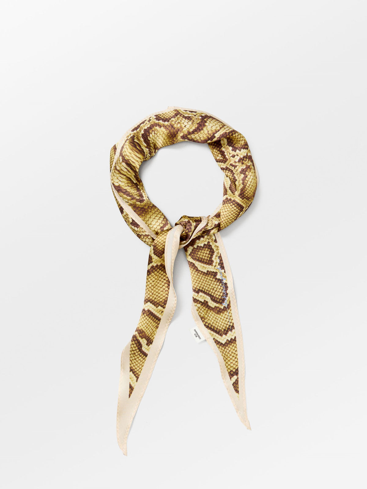 Becksöndergaard, Serpentia Diamond Scarf - Reed Yellow, onesize