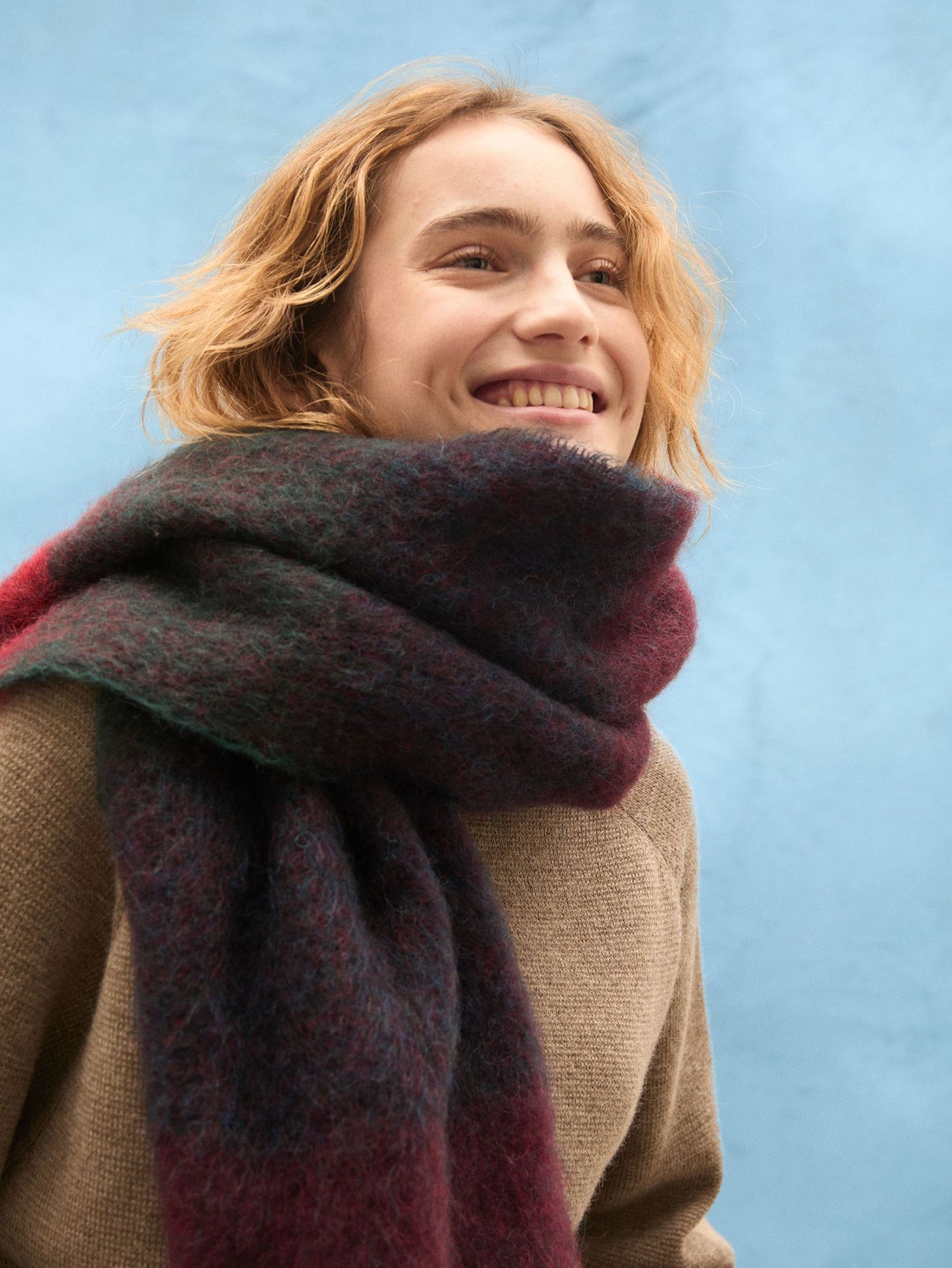 Becksöndergaard, Strada Tilda M Scarf - Adrenaline Red, scarves, scarves, scarves, black week, black week