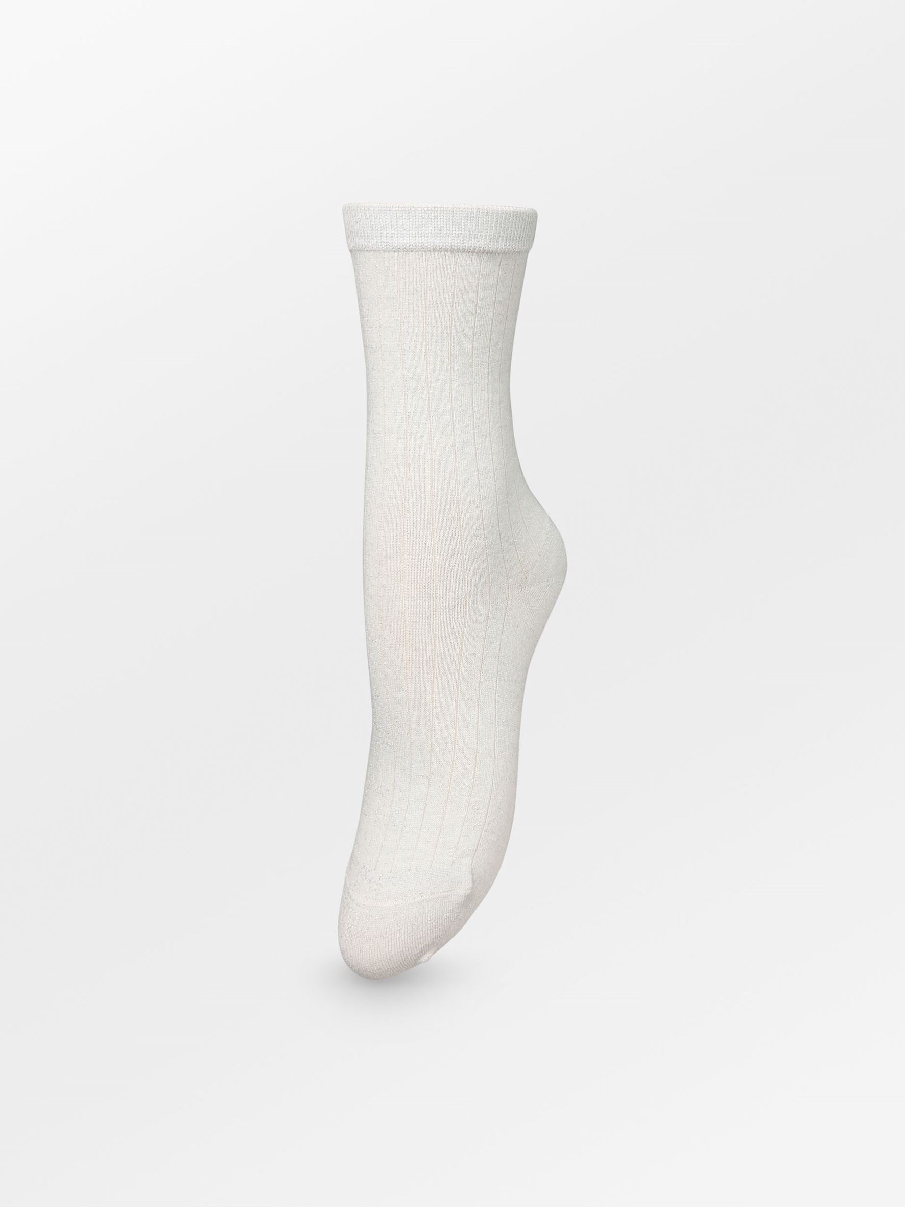 Rib Glitter Sock Socks BeckSöndergaard.no