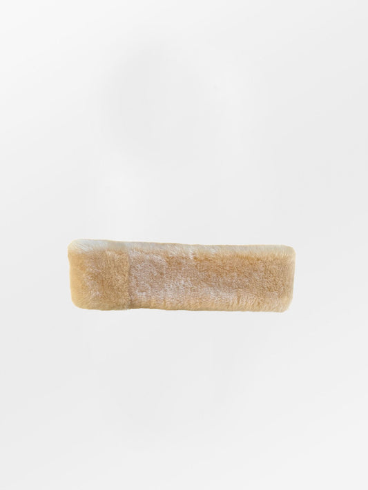 Becksöndergaard, Dora Shearling Headband - Emperador Brown, winter accessories, accessories, winter accessories