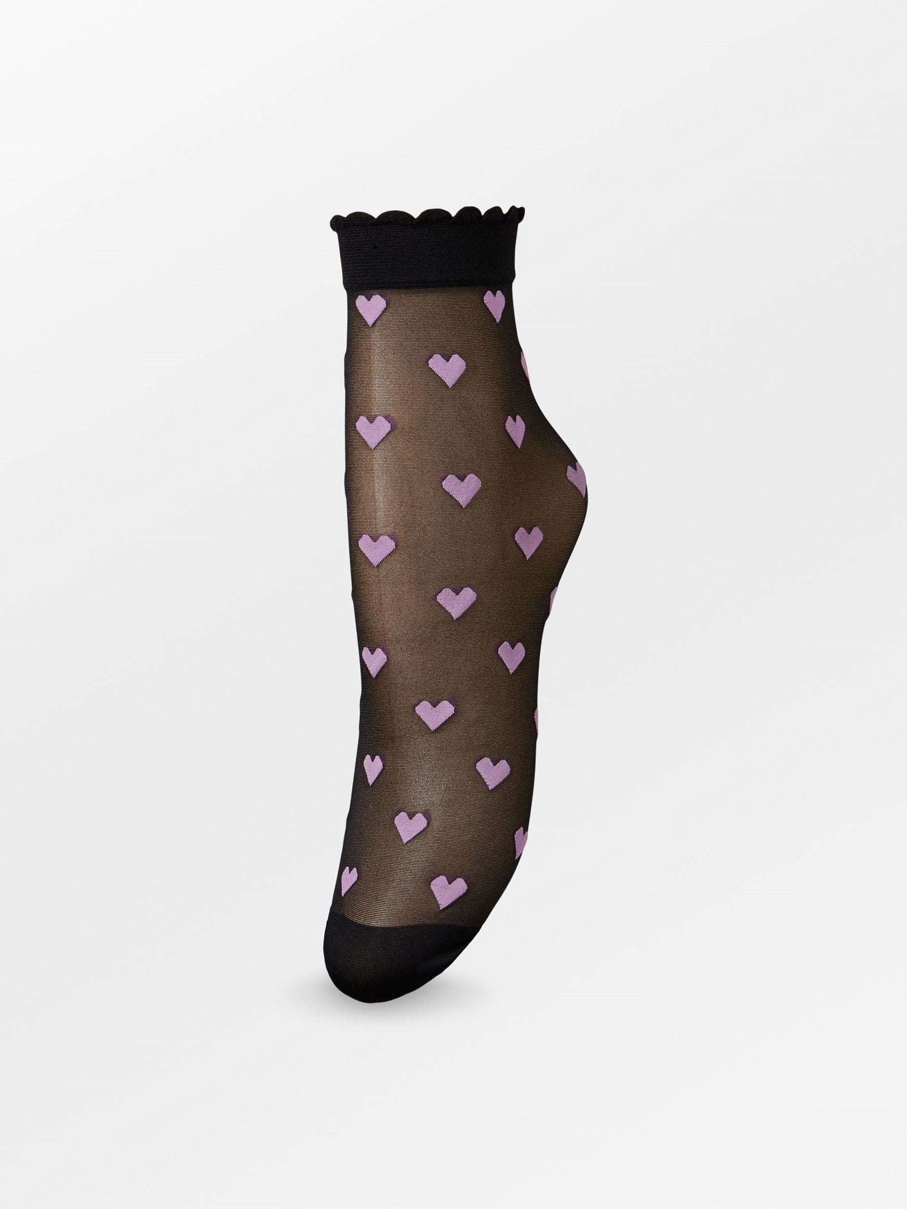 Dagmar Hearts Sock OneSize BeckSöndergaard.no