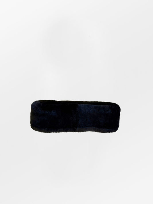 Becksöndergaard, Dora Shearling Headband - Black, accessories, winter accessories, winter accessories