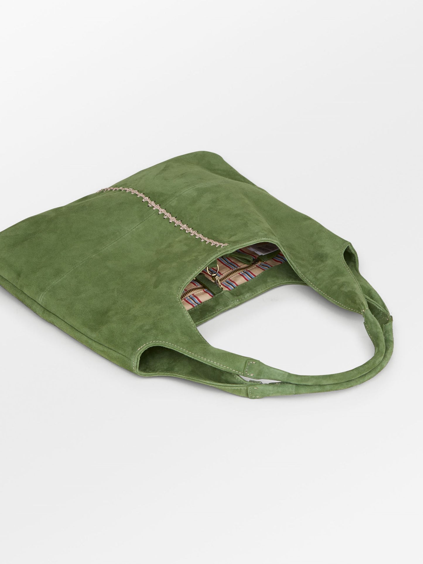 Suede Clea Crochet Bag OneSize BeckSöndergaard.no