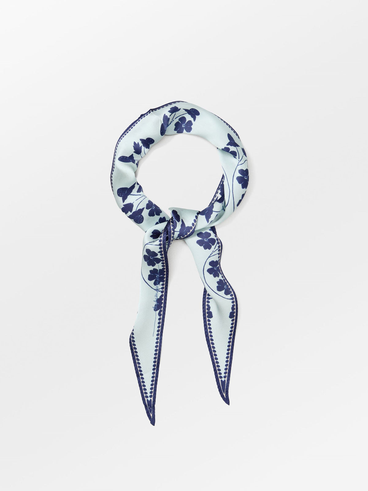 Becksöndergaard, Elyris Diamond Scarf - Wan Blue, onesize