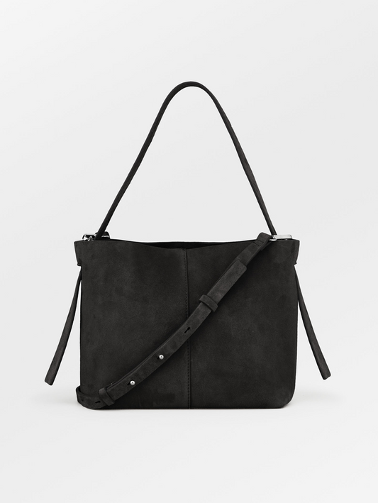 Becksöndergaard, Suede Fraya Small Bag - Black, bags, bags, bags, bags, bags