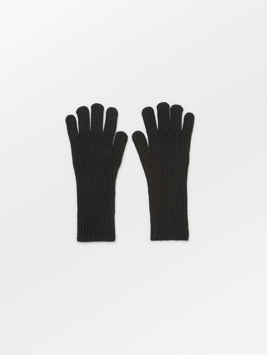 Woona Short Gloves - Black OneSize BeckSöndergaard.no