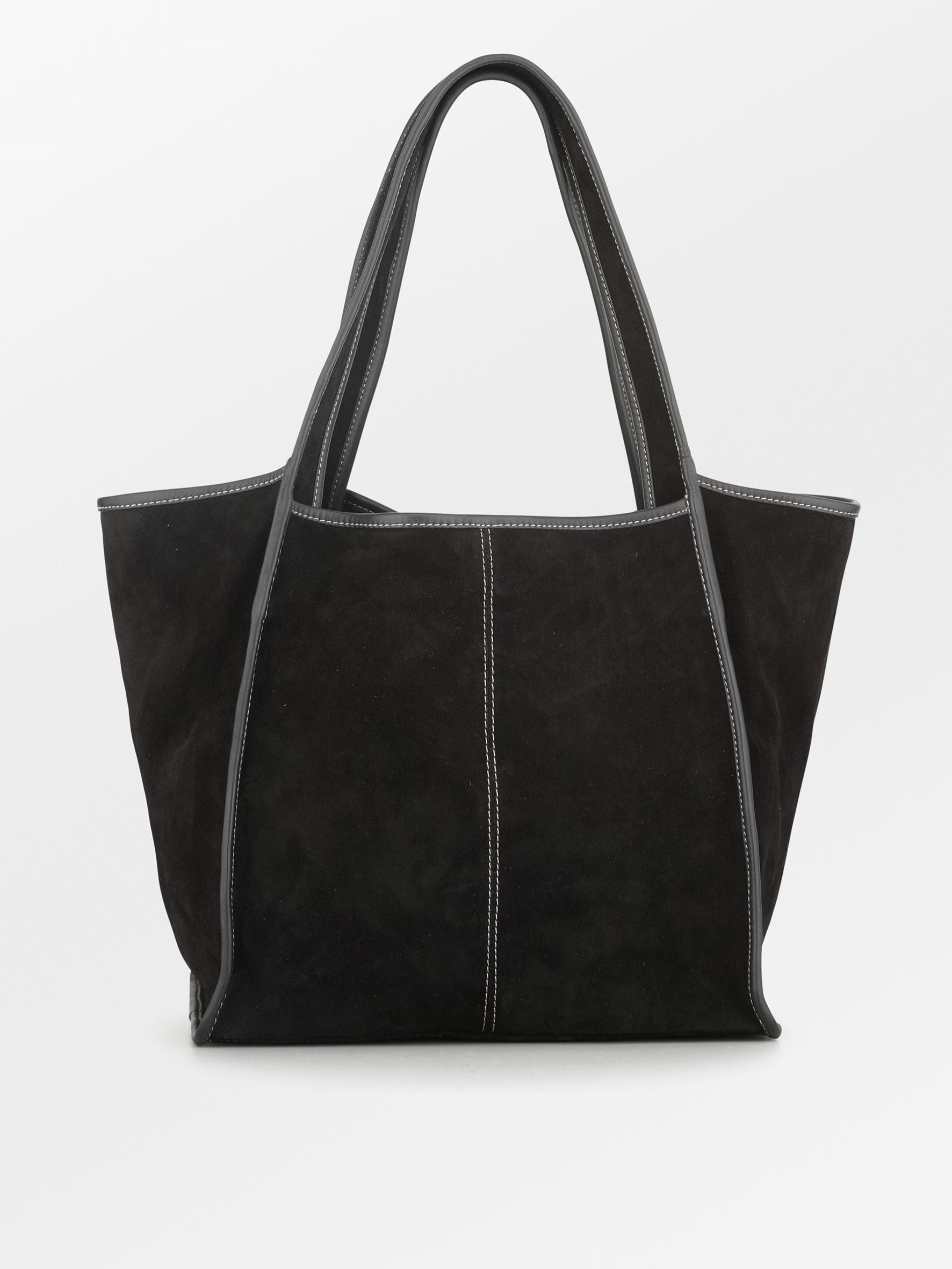Becksöndergaard, Suede Laurel Bag - Black, bags, bags, bags, bags, bags, bags, black week, black week