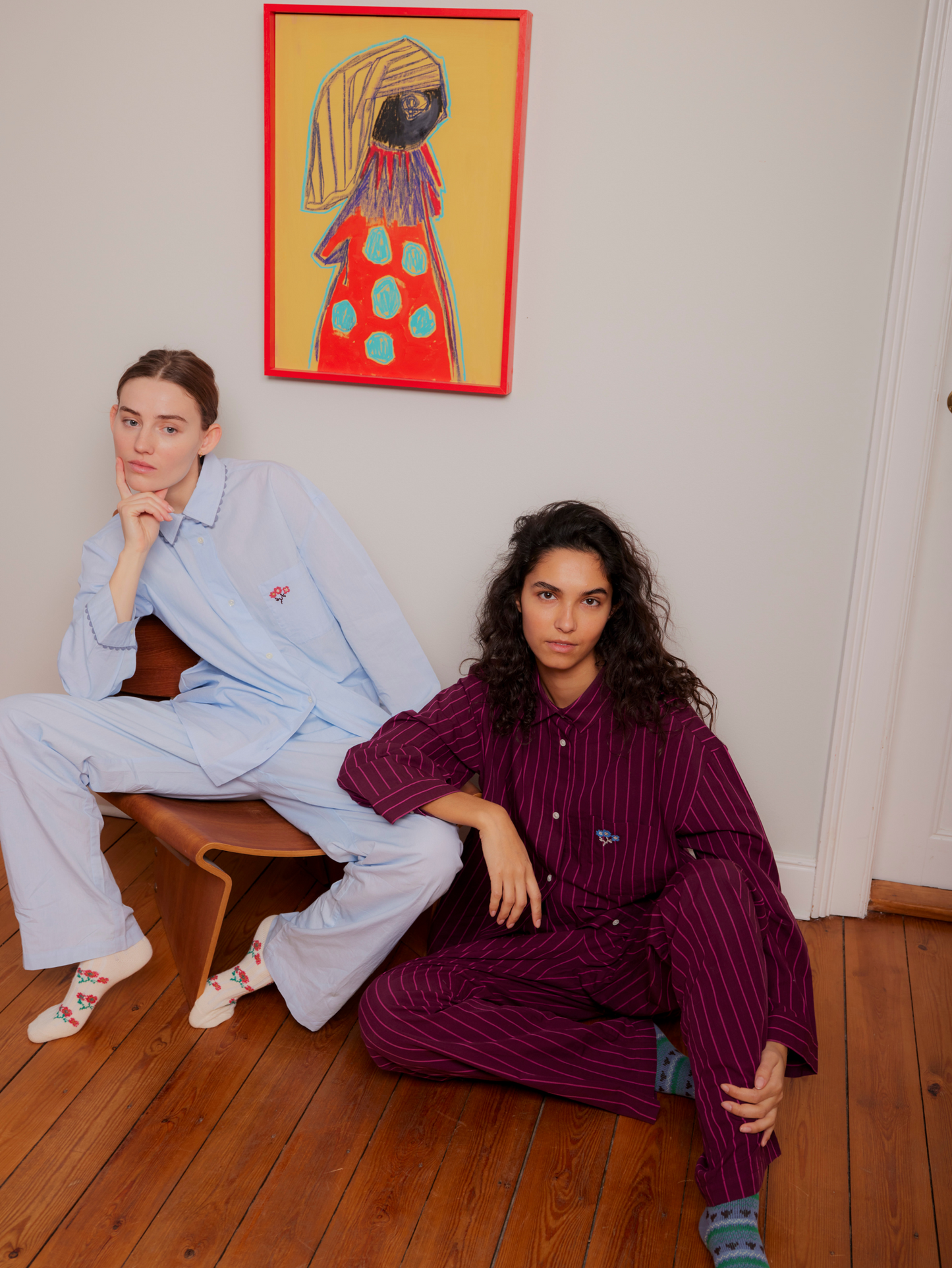 Scallop Flotile Pyjamas Shirt Clothing BeckSöndergaard.no