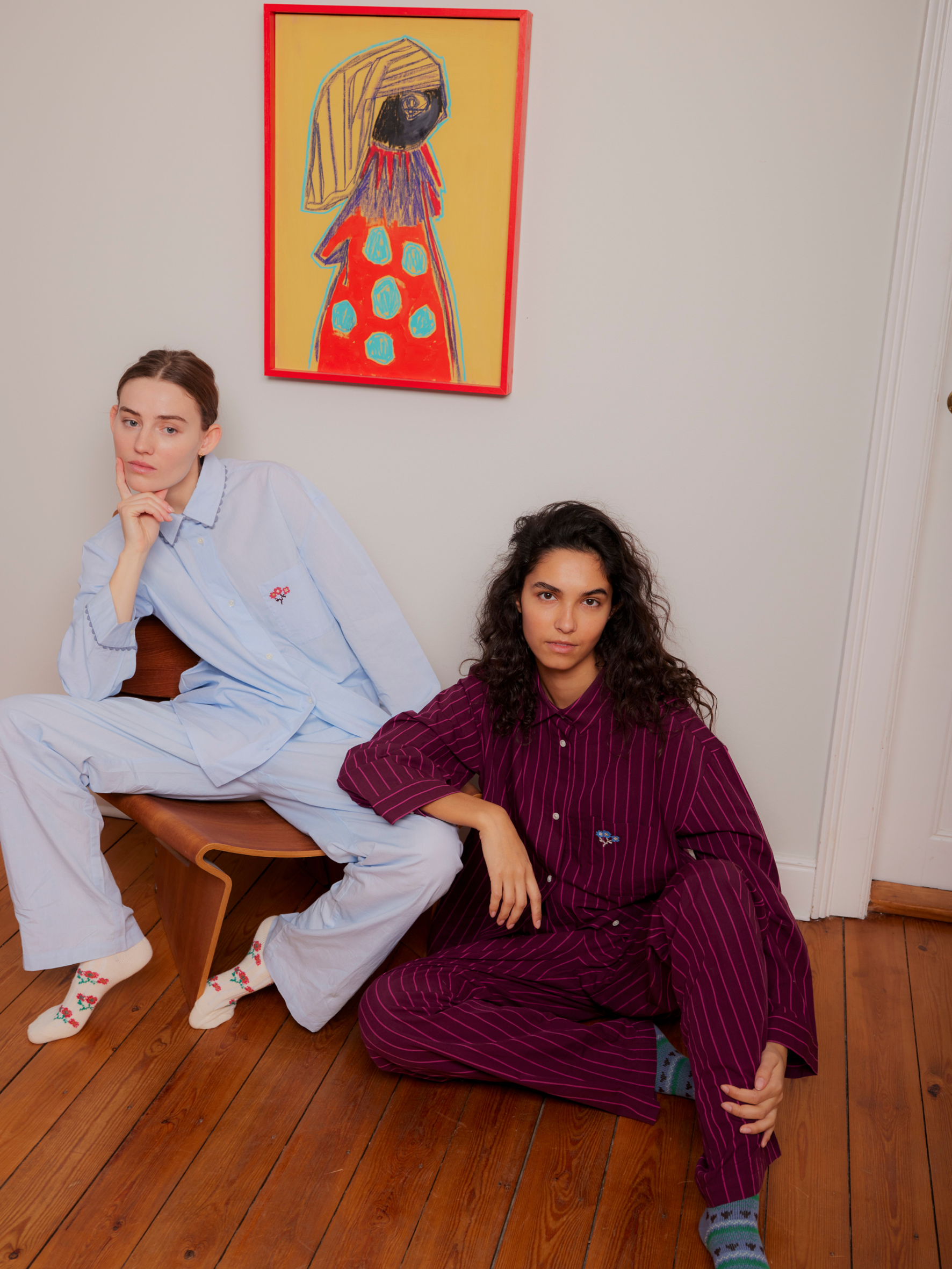 Scallop Flotile Pyjamas Shirt Clothing BeckSöndergaard.no