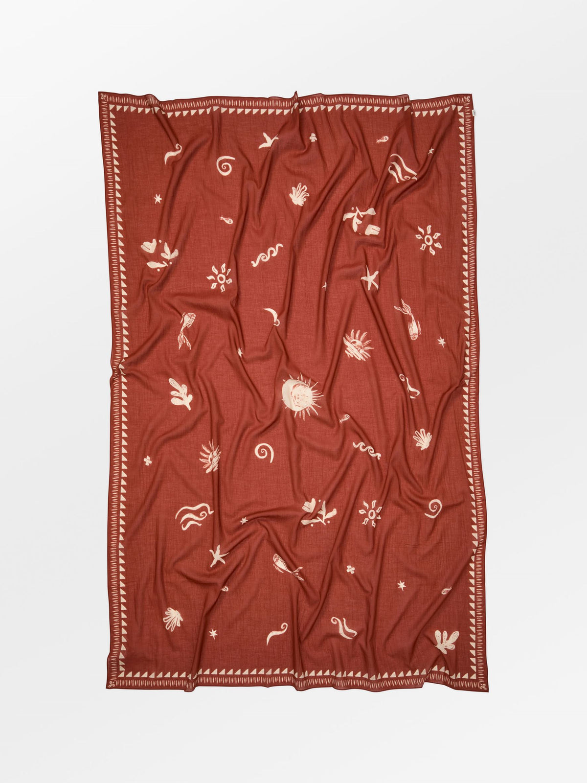 Becksöndergaard, Illura Cotta Sarong - Burnt Henna Brown, onesize
