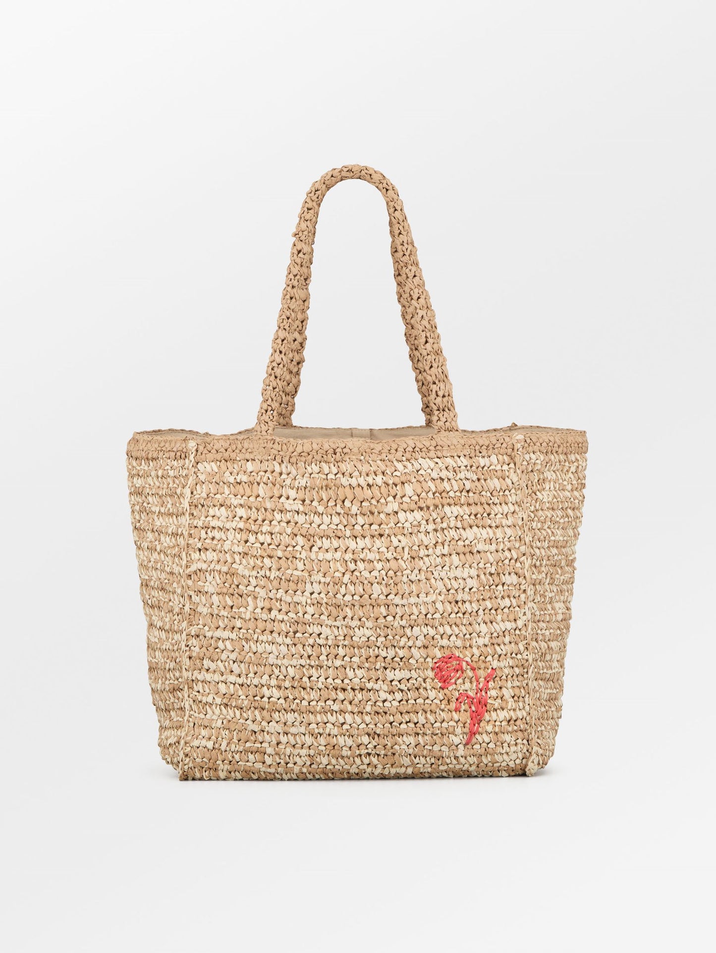 Paper Straw Tota Bag OneSize BeckSöndergaard.no