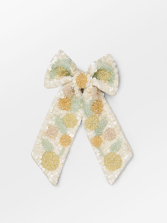 Becksöndergaard, Carna Bow Clip - Birch White, accessories, accessories, archive, archive, archive, black week, black week