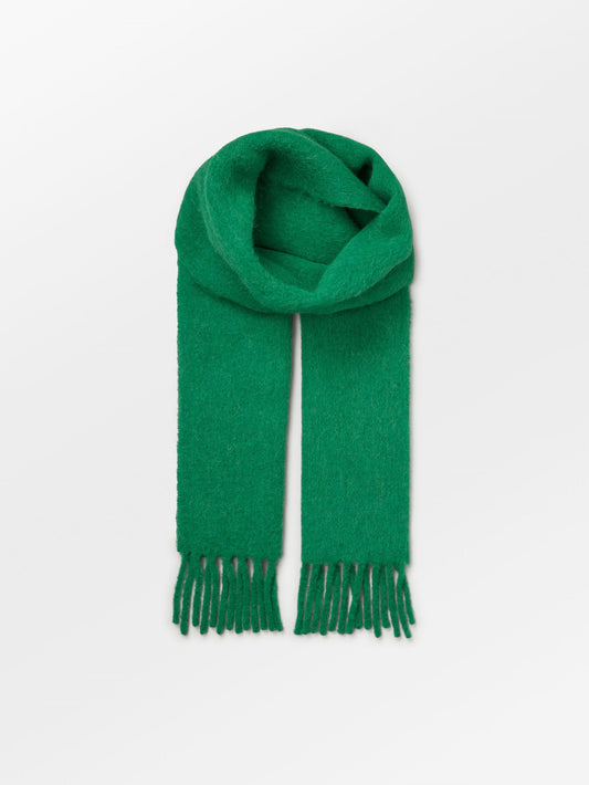 Solid Yuta Scarf - Green OneSize BeckSöndergaard.no