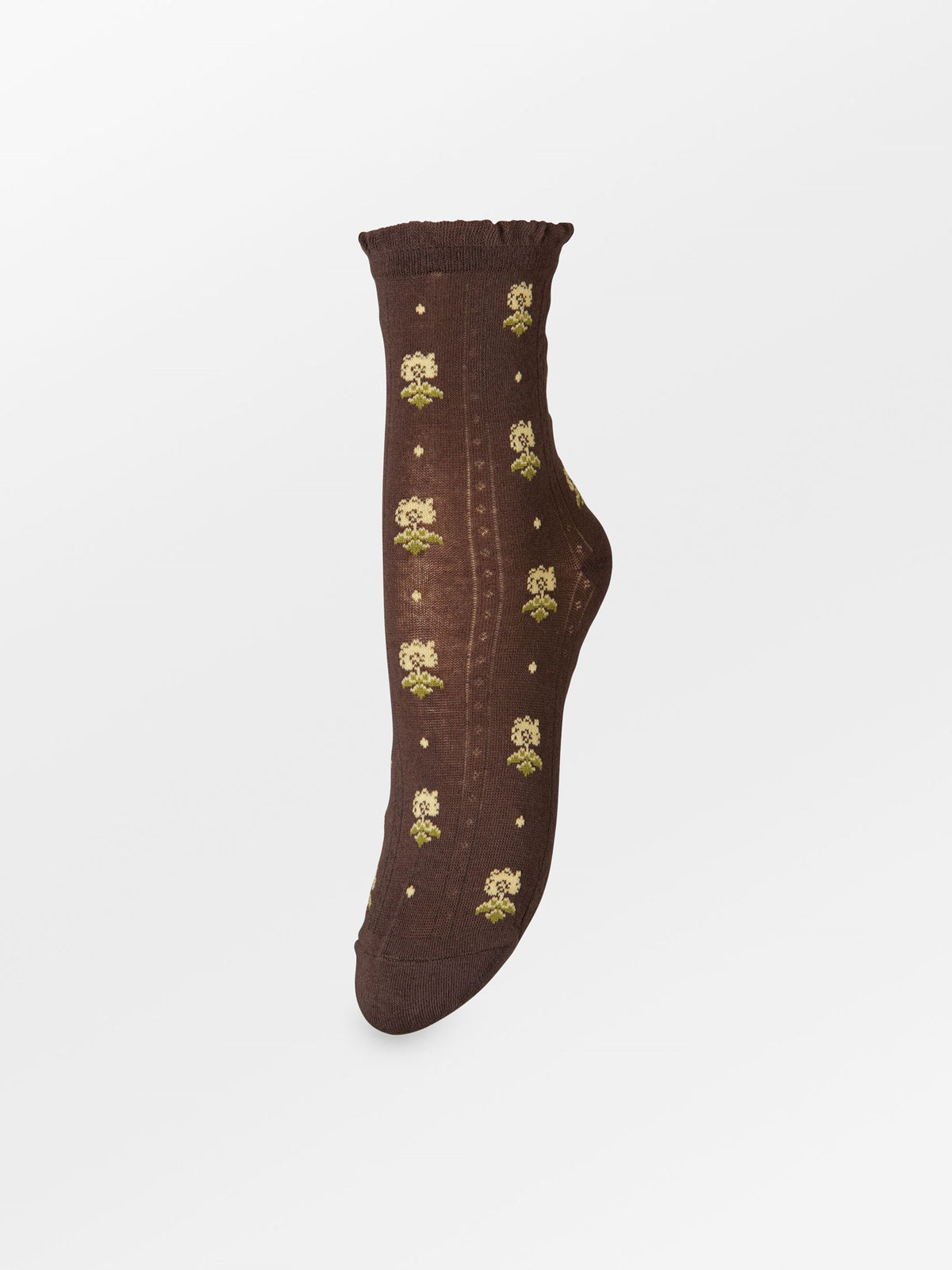 Becksöndergaard, Vara Cotta Sock - Hot Fudge Brown, socks