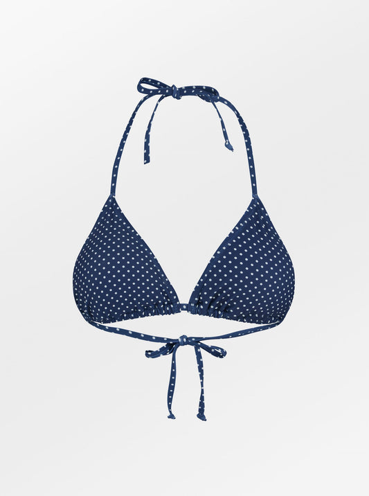 Polka Dot Bel Bikini Top Clothing BeckSöndergaard.no