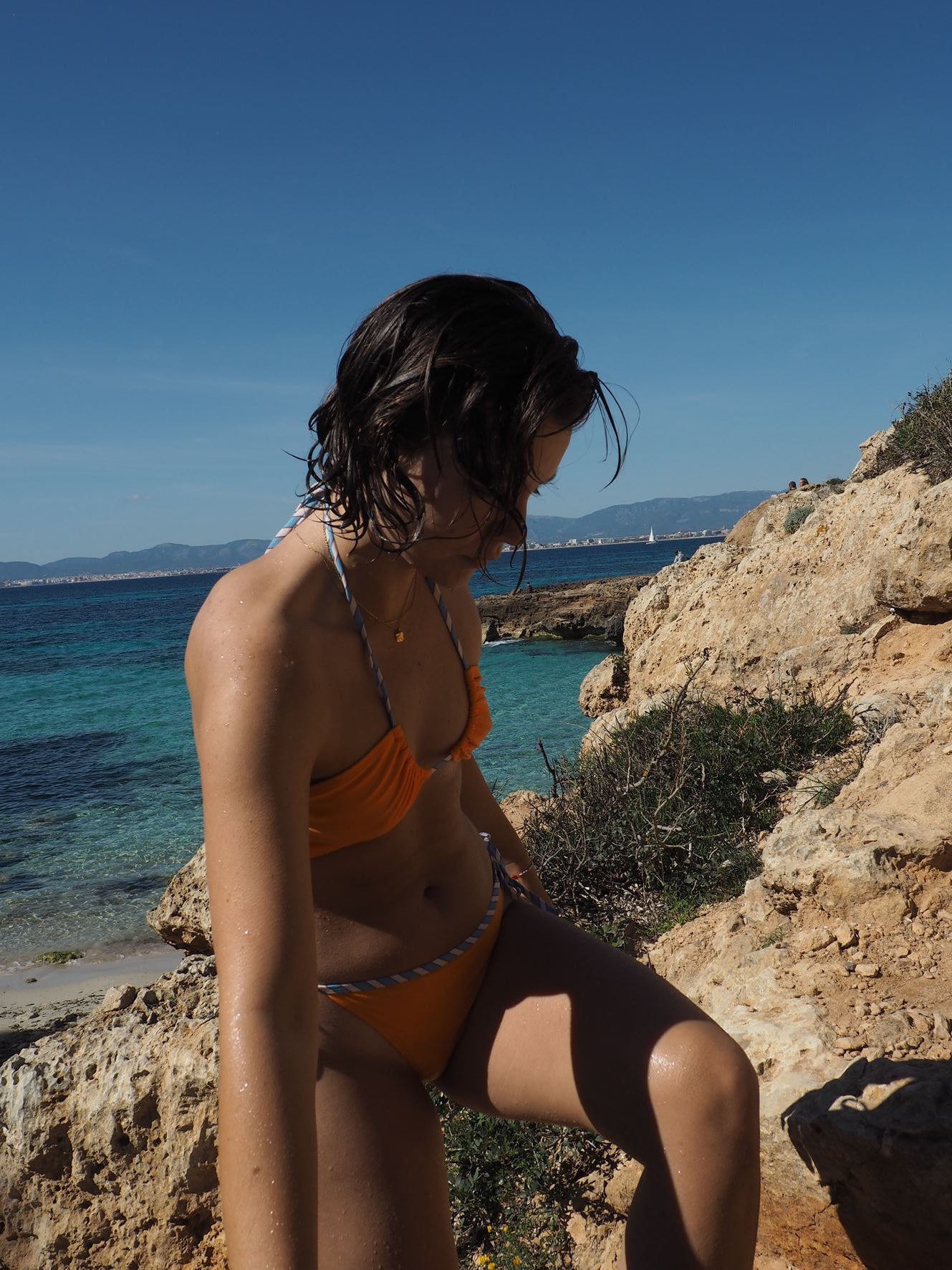 Solid Baila Bikini Tanga Clothing BeckSöndergaard.no