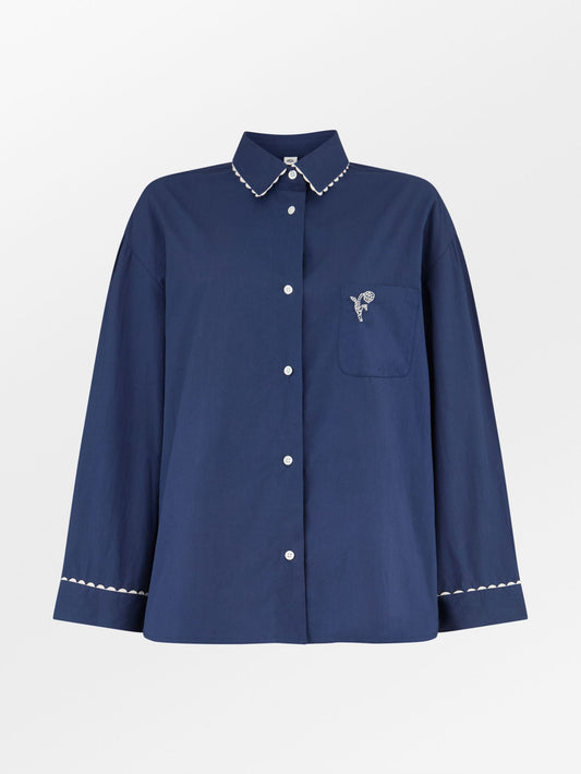 Scallop Pyjamas Shirt Clothing BeckSöndergaard.no