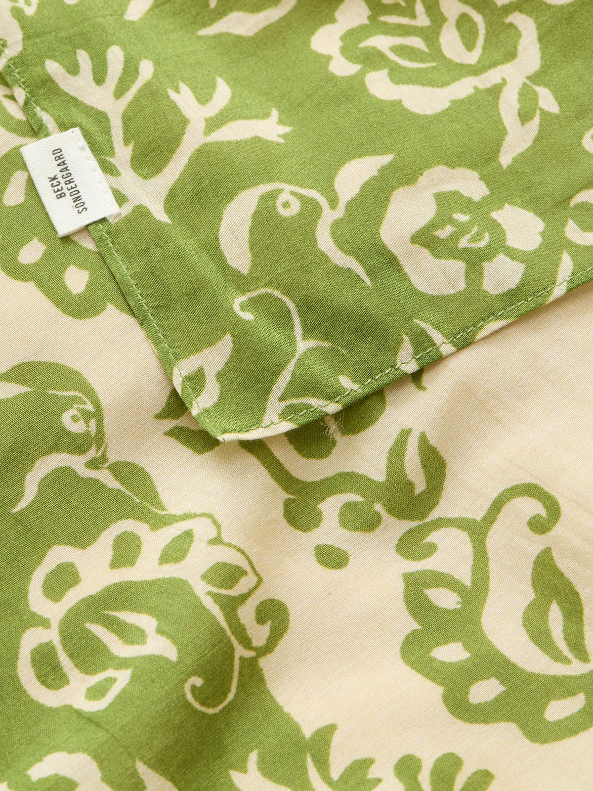 Becksöndergaard, Crofloria Sico Scarf - Grasshopper Green, scarves, scarves, scarves, scarves
