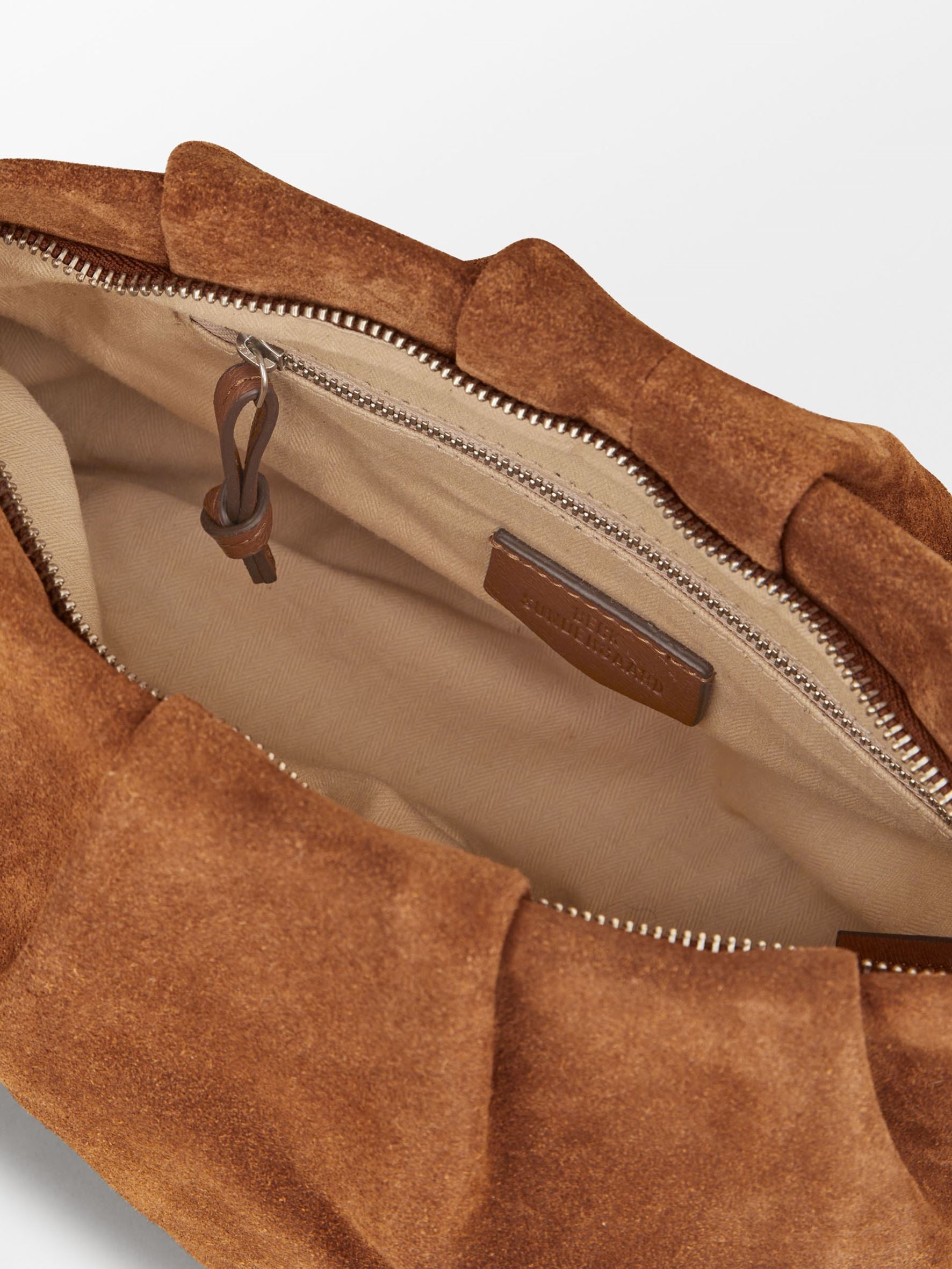 Suede Clutch Bag OneSize BeckSöndergaard.no
