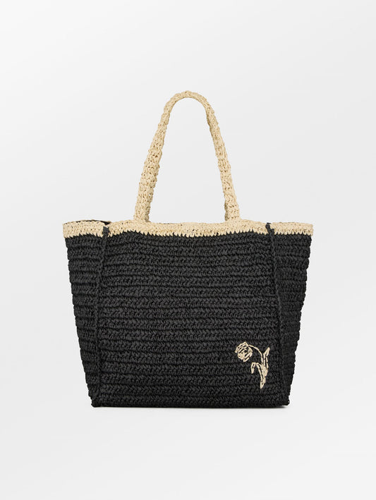 Paper Straw Tota Bag OneSize BeckSöndergaard.no