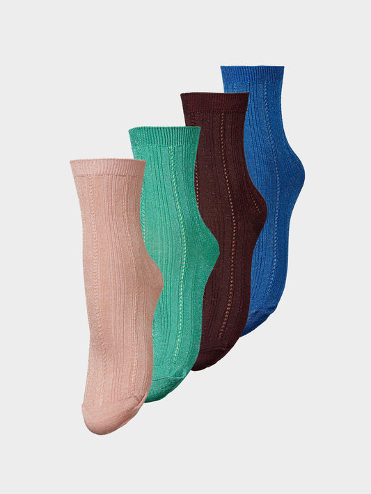 Glitter Drake Sock 4 Pack Socks BeckSöndergaard.no