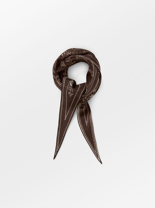 Dotted Flora Diamond Scarf OneSize BeckSöndergaard.no