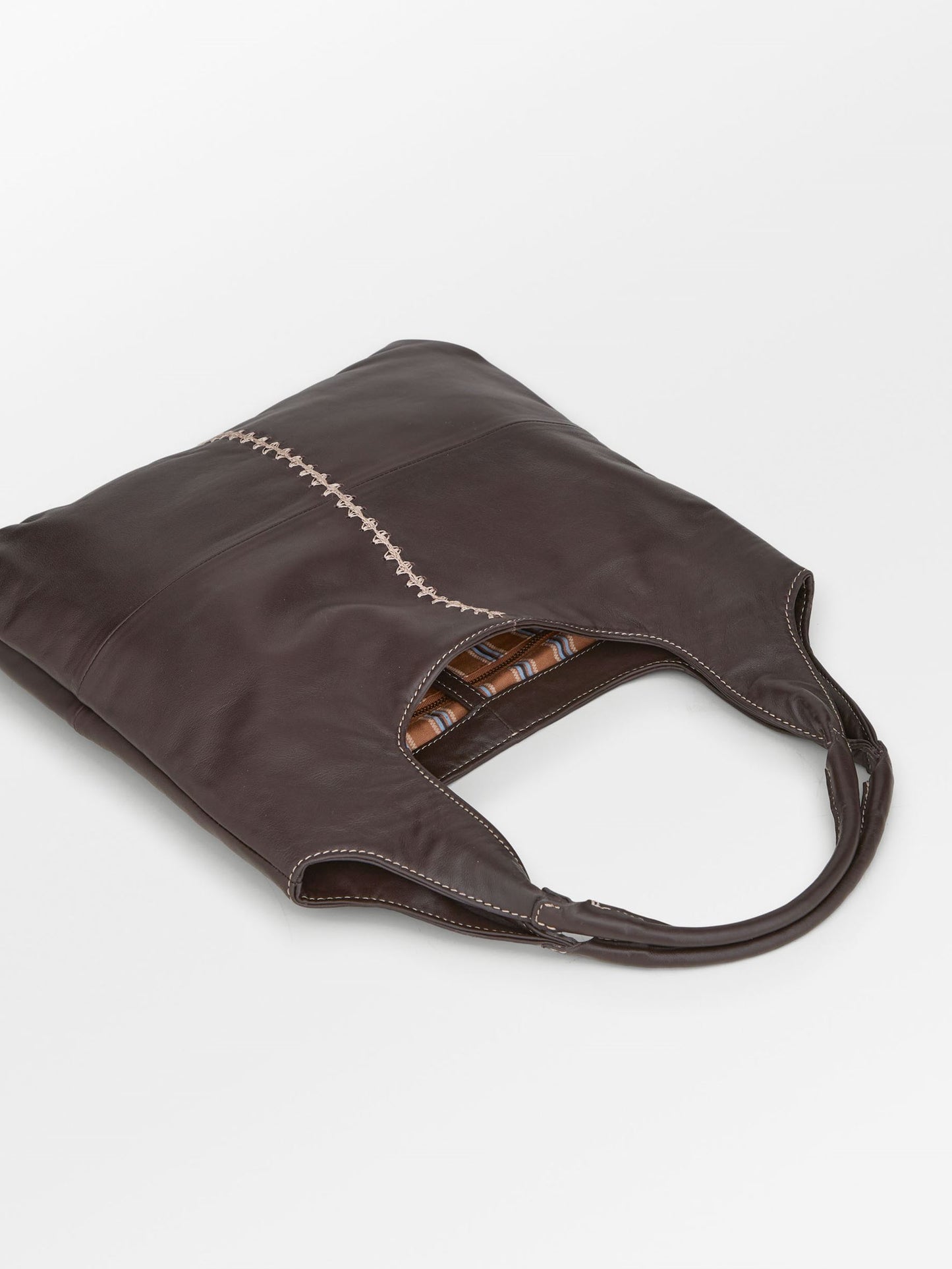 Lamb Clea Crochet Shopper Bag - Brun OneSize BeckSöndergaard.no