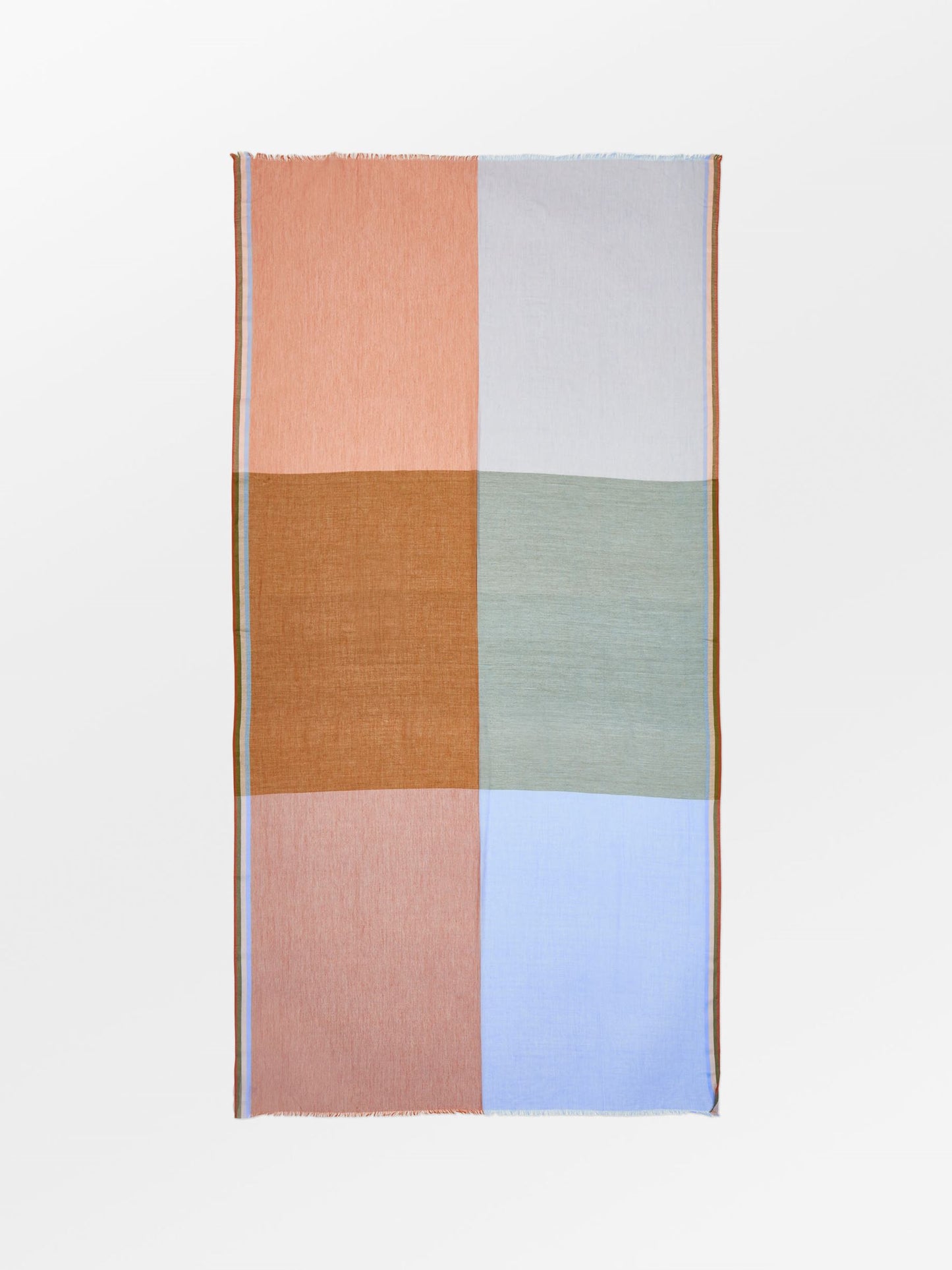 Kikke Cowea Scarf - Brown OneSize BeckSöndergaard.no