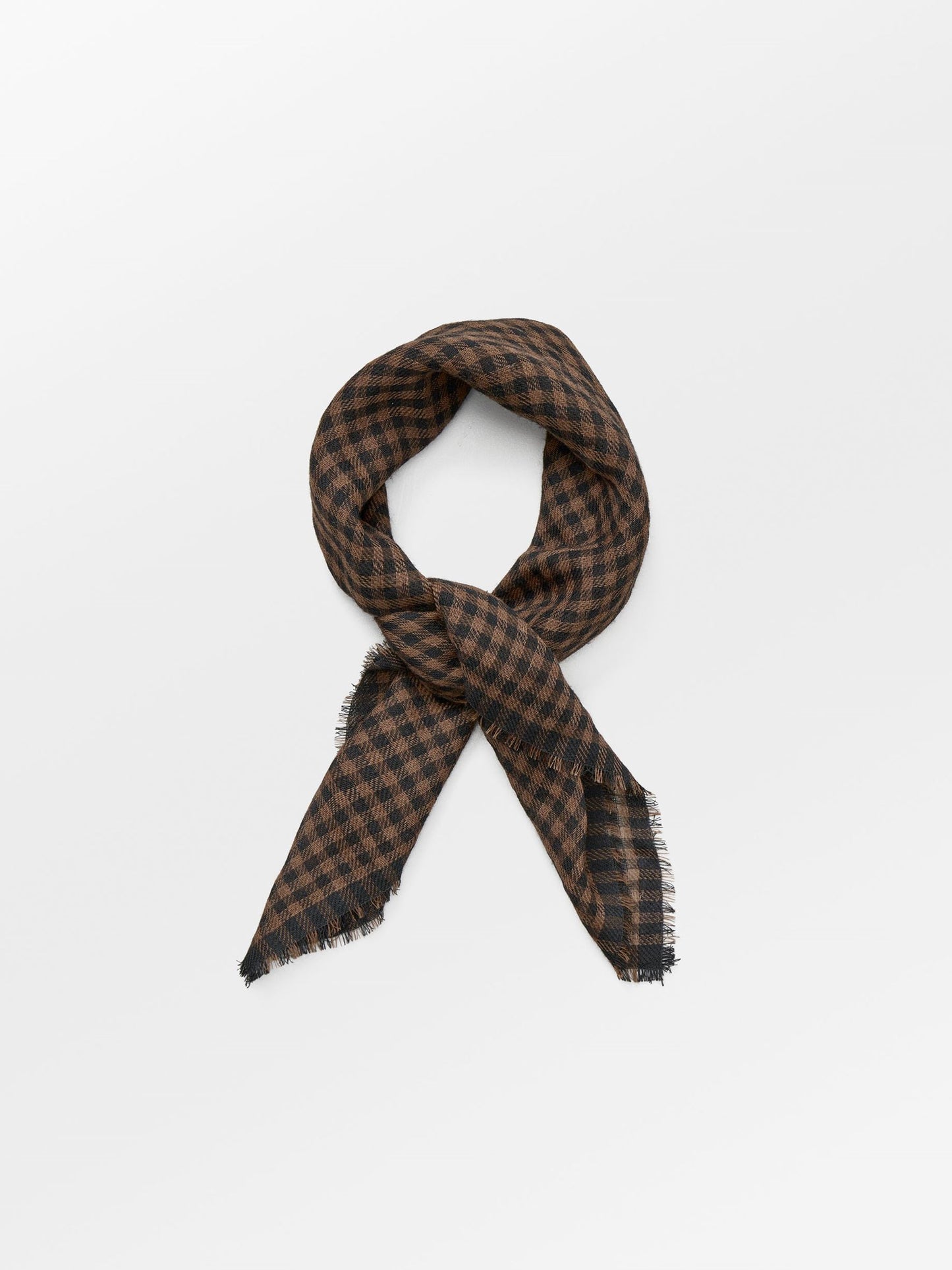 Gingham Wica Scarf OneSize BeckSöndergaard.no