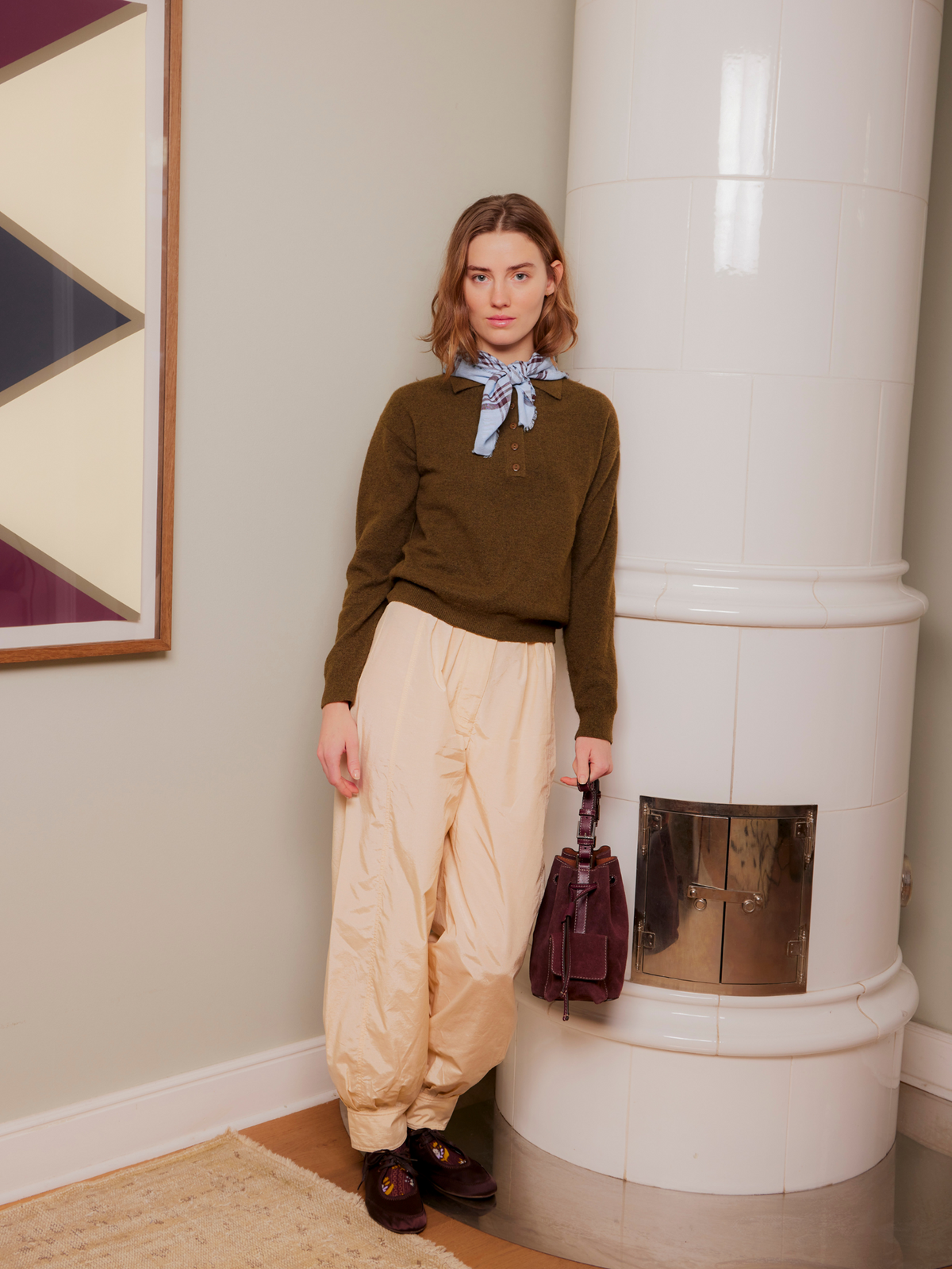 Suede Bucket Small Bag OneSize BeckSöndergaard.no