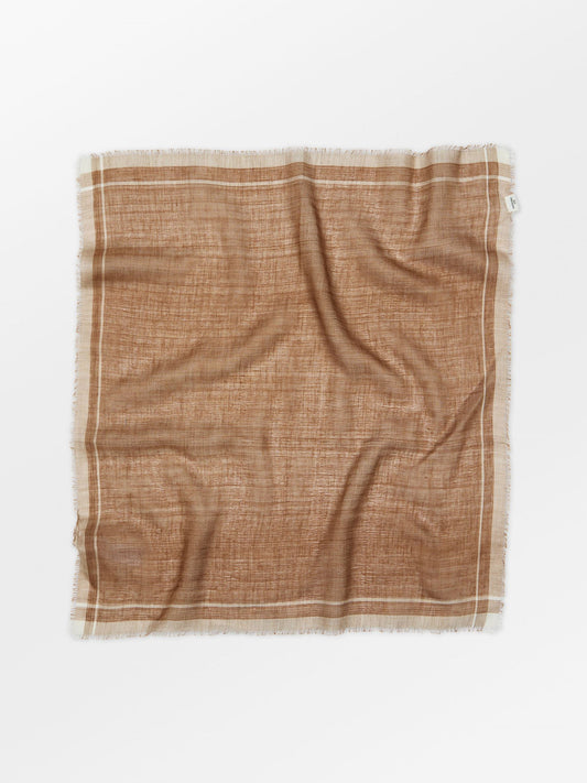 Becksöndergaard, Edgia Cowea Scarf - Mocha Brown, scarves, scarves, sale, sale, scarves