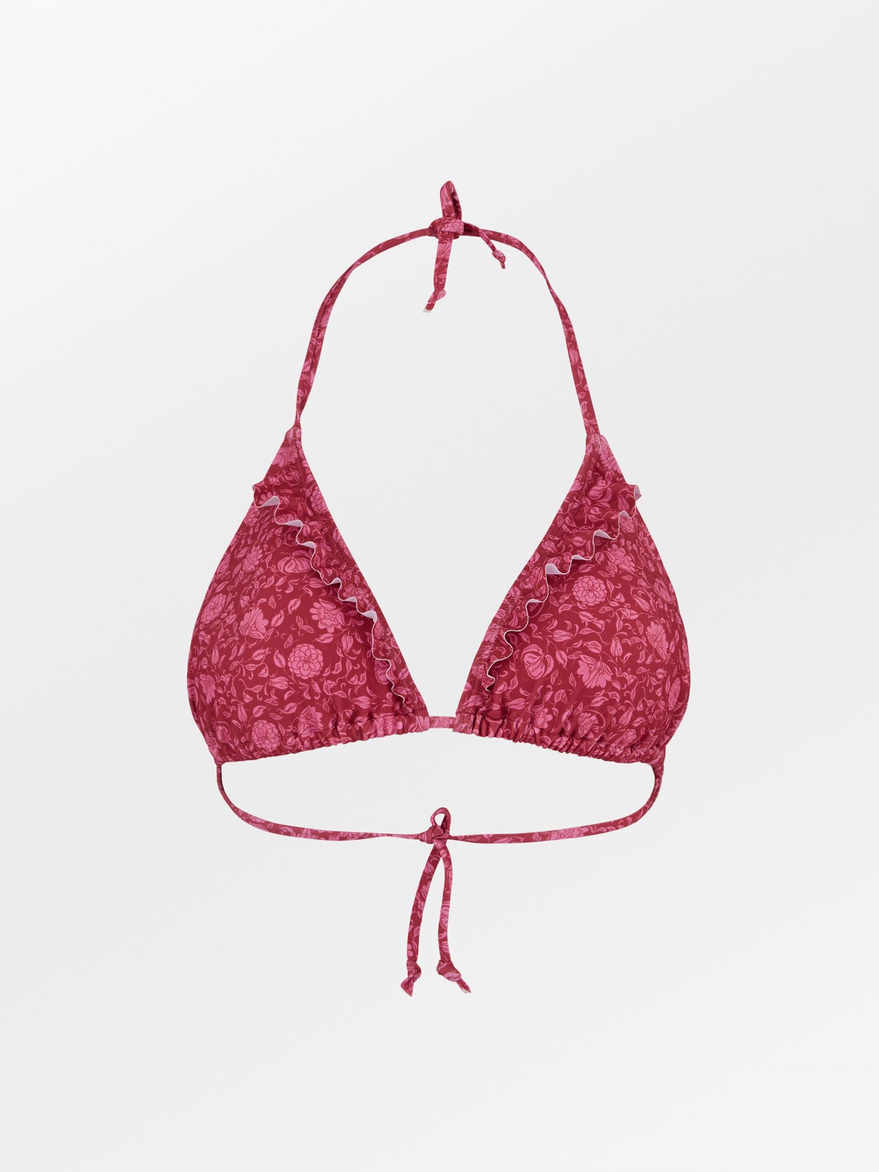 Asflora Bel Frill Bikini Top Clothing BeckSöndergaard.no