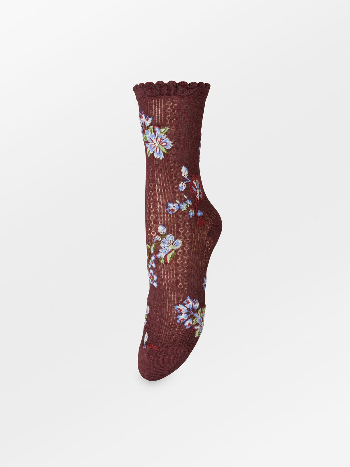 Becksöndergaard, Loomara Cotta Sock - Vineyard Purple, socks