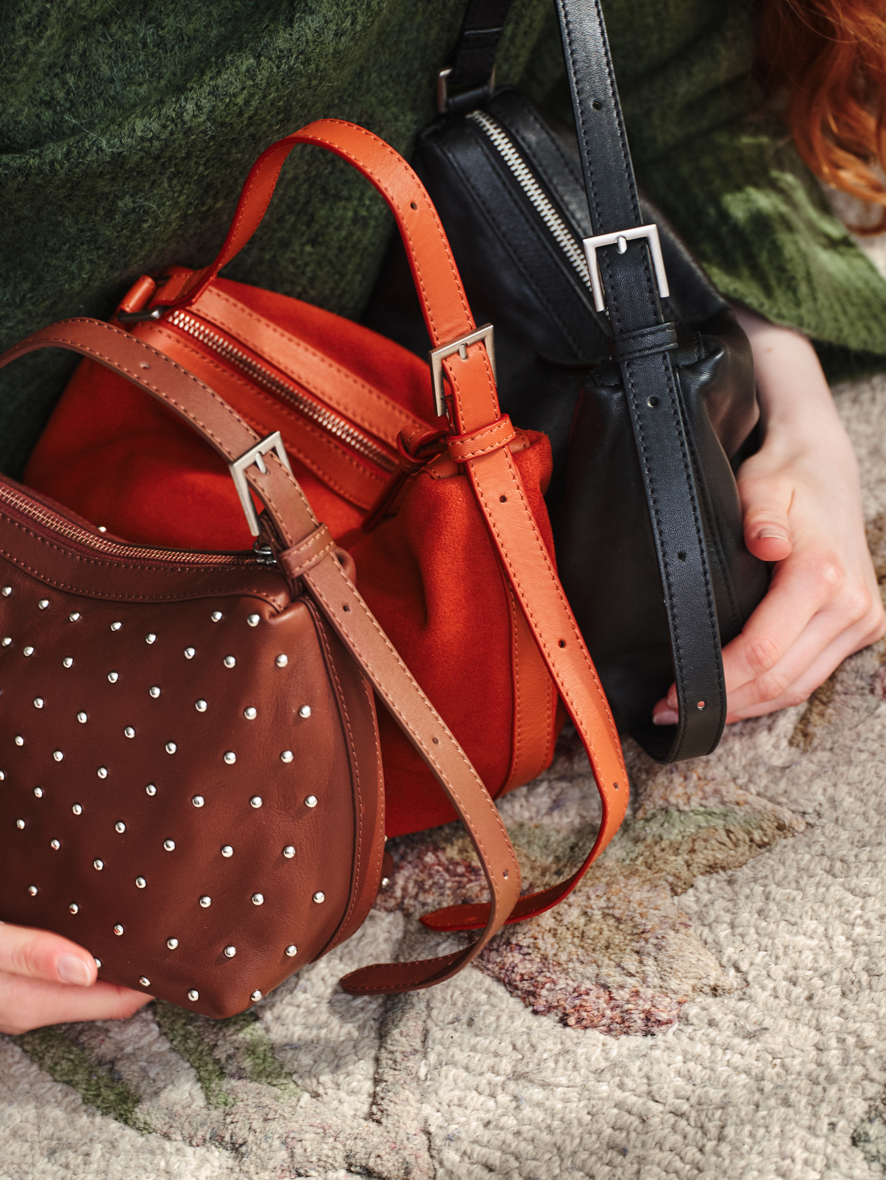 Nappa Stud Ginni Small Bag OneSize BeckSöndergaard.no