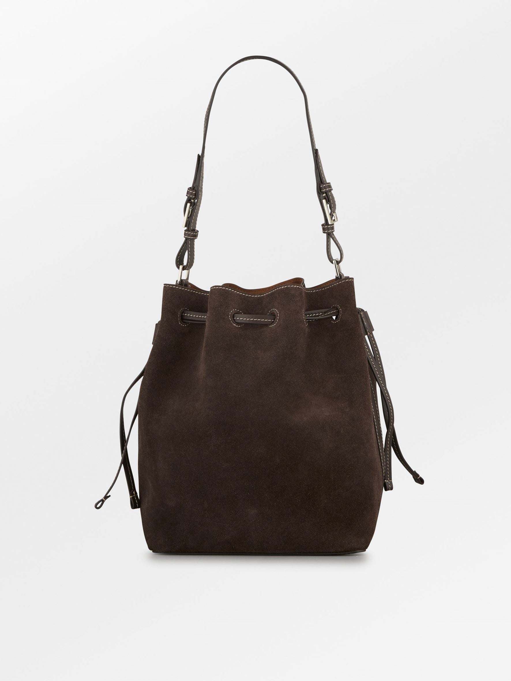 Suede Bucket Bag OneSize BeckSöndergaard.no