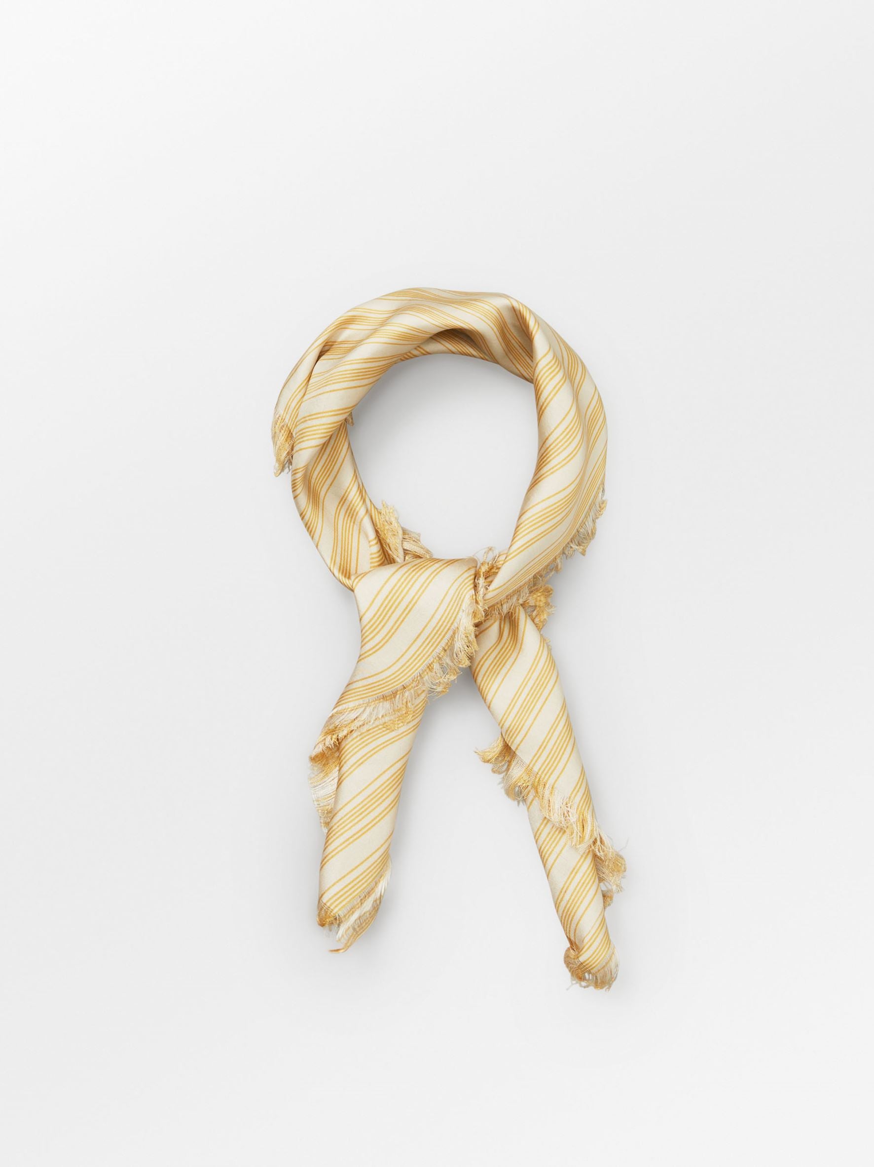 Becksöndergaard, Strifilia Yellow Sia Scarf - Ochre Yellow, archive, archive