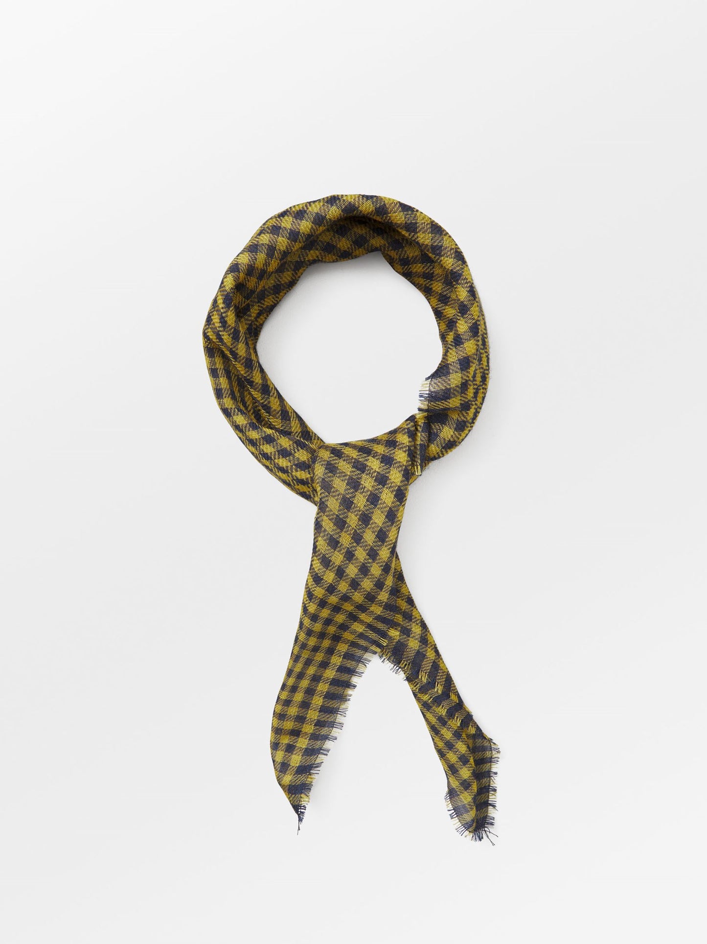 Gingham Wica Scarf OneSize BeckSöndergaard.no