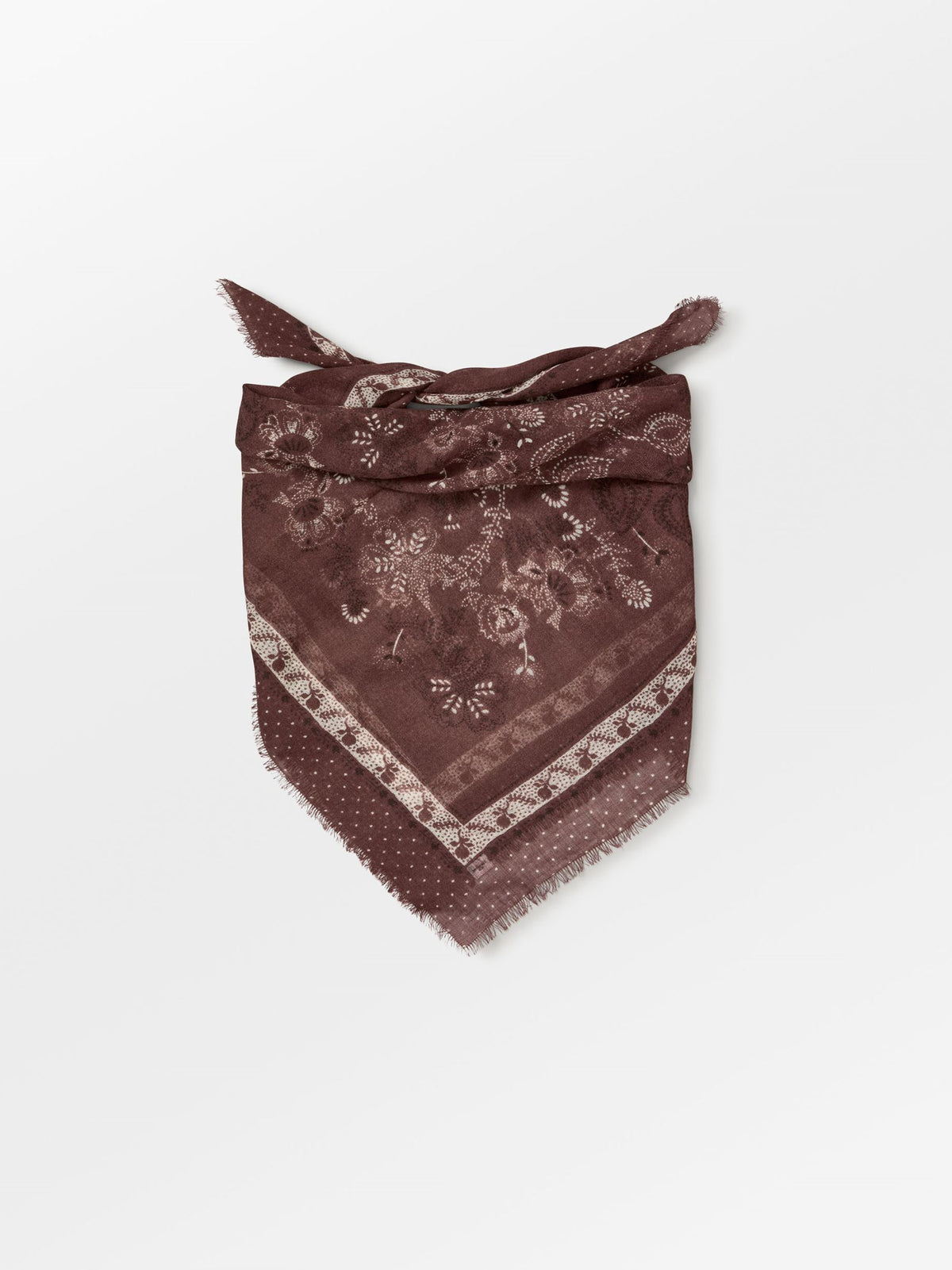 Dotted Flora Woo Scarf OneSize BeckSöndergaard.no