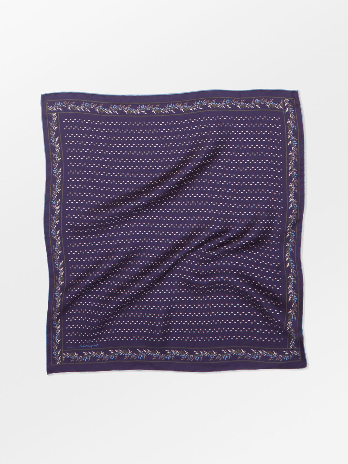 Becksöndergaard, Ribbonia Sia Scarf - Naval Academy Blue, scarves, scarves