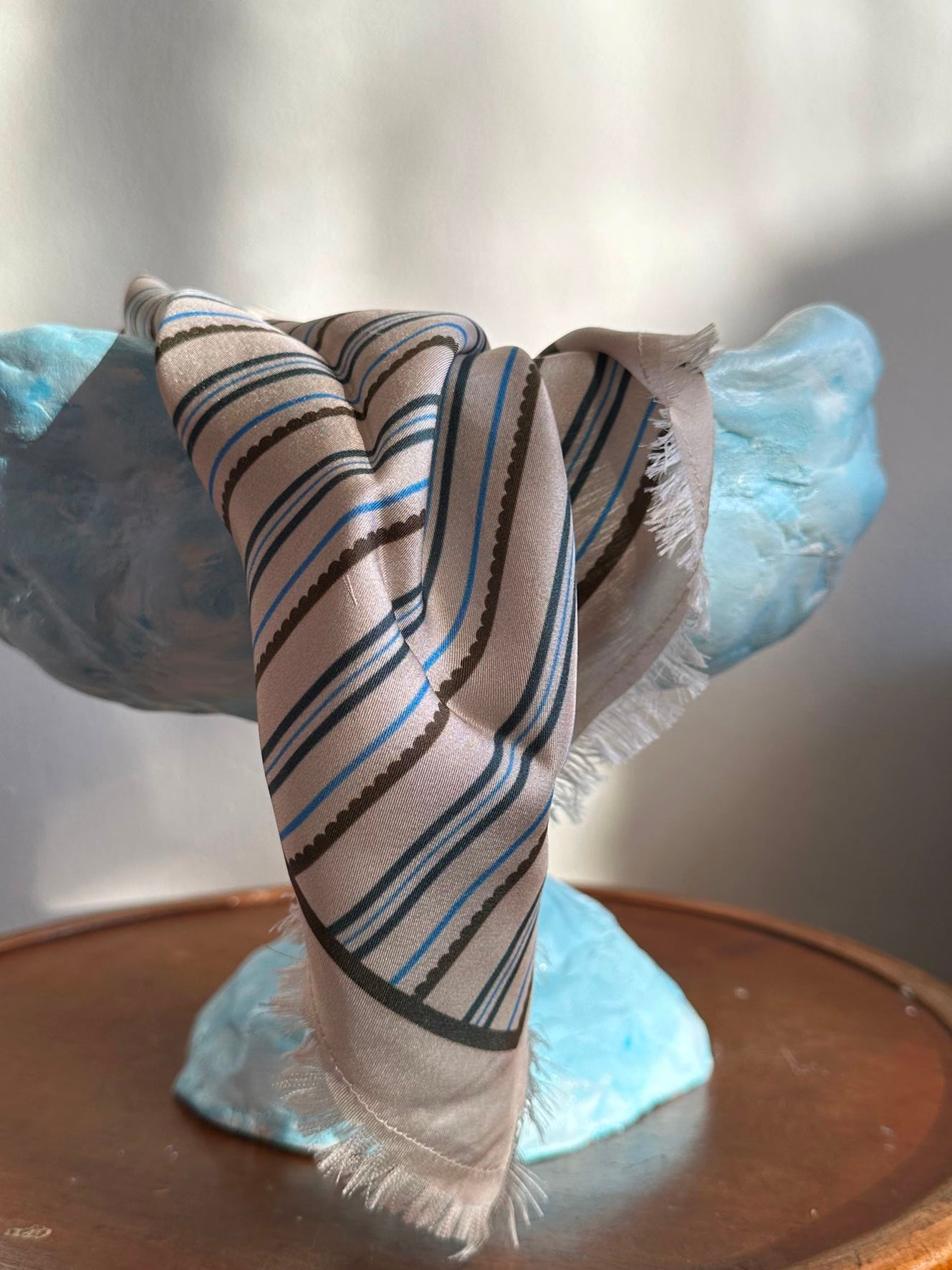 Scallopia Striped Sia Scarf OneSize BeckSöndergaard.no