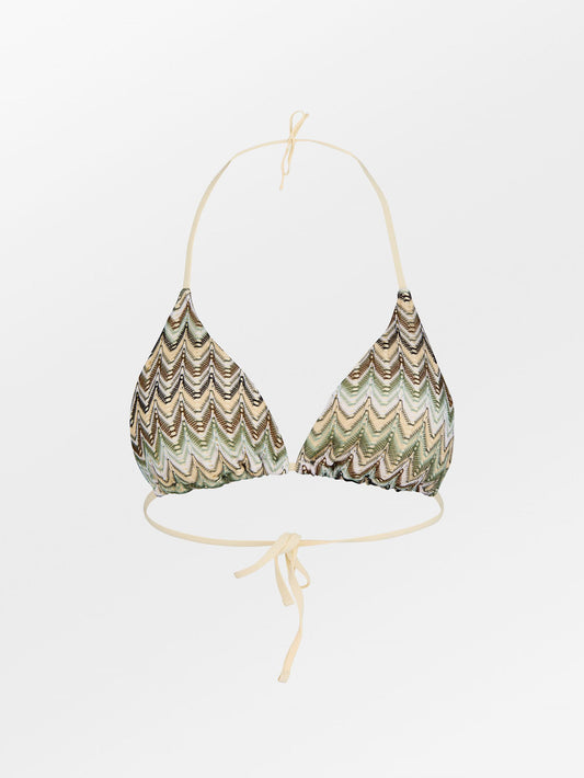 Becksöndergaard, Amber Bel Bikini Top - Beetle Green, archive, archive, swimwear, swimwear, noos, swimwear, swimwear, black week, noos