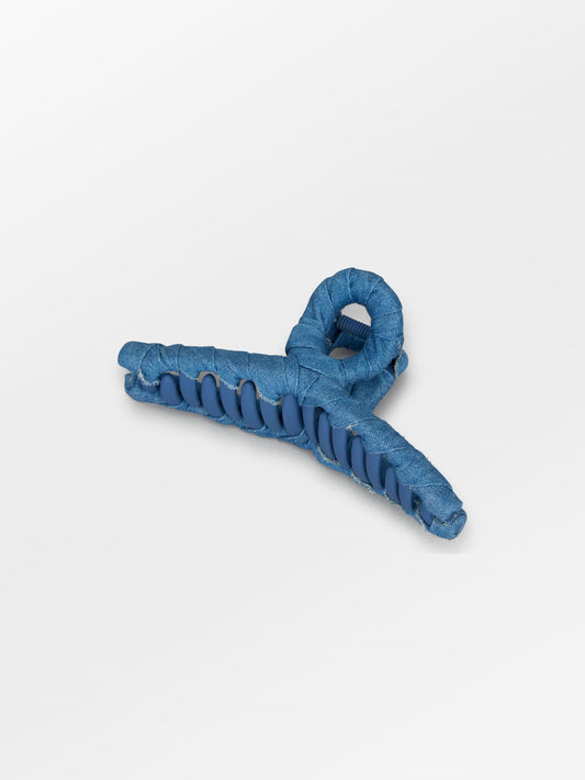 Denim Celabrina Hair Claw OneSize BeckSöndergaard.no