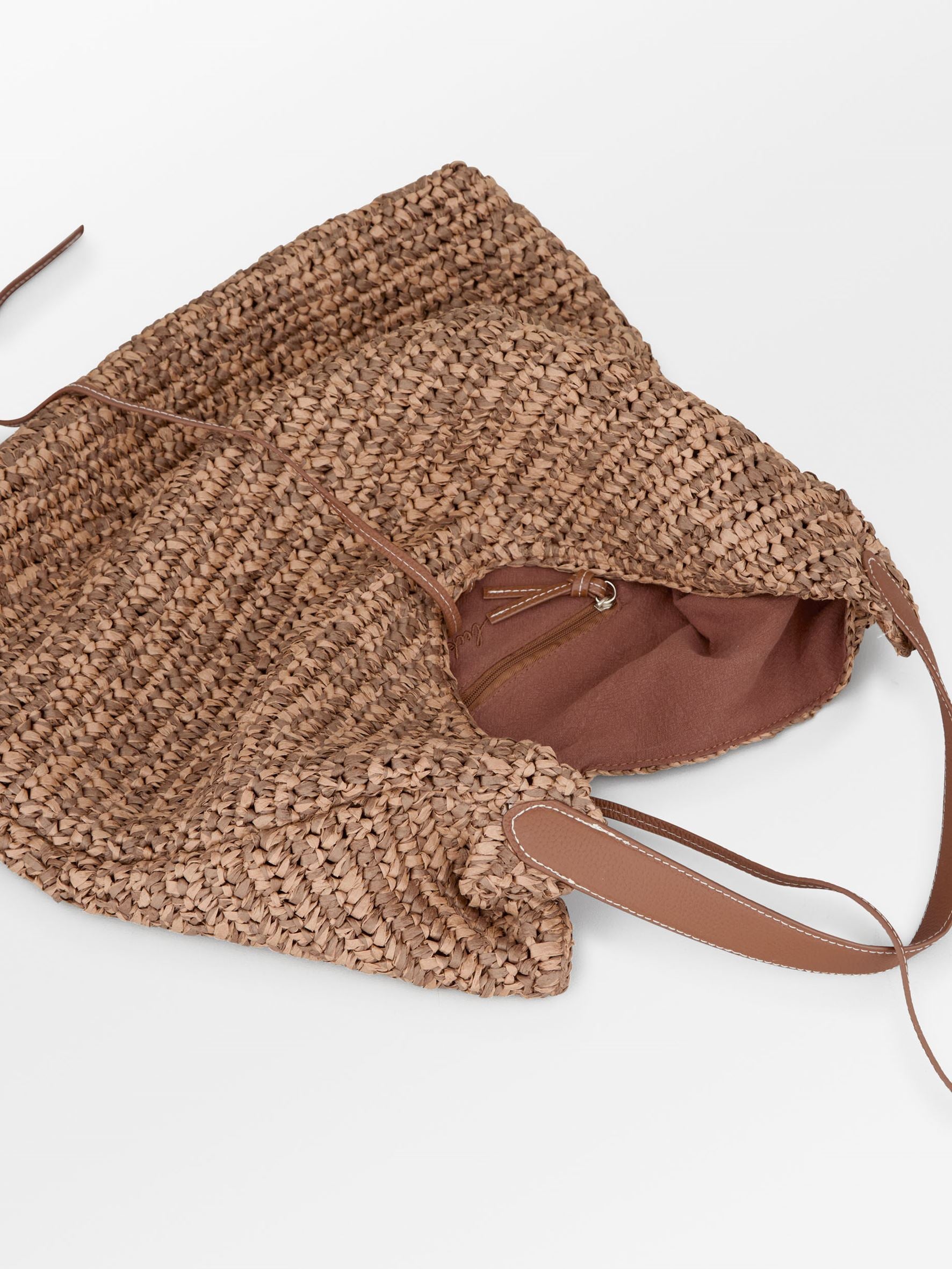 Paper Straw Siena Bag OneSize BeckSöndergaard.no