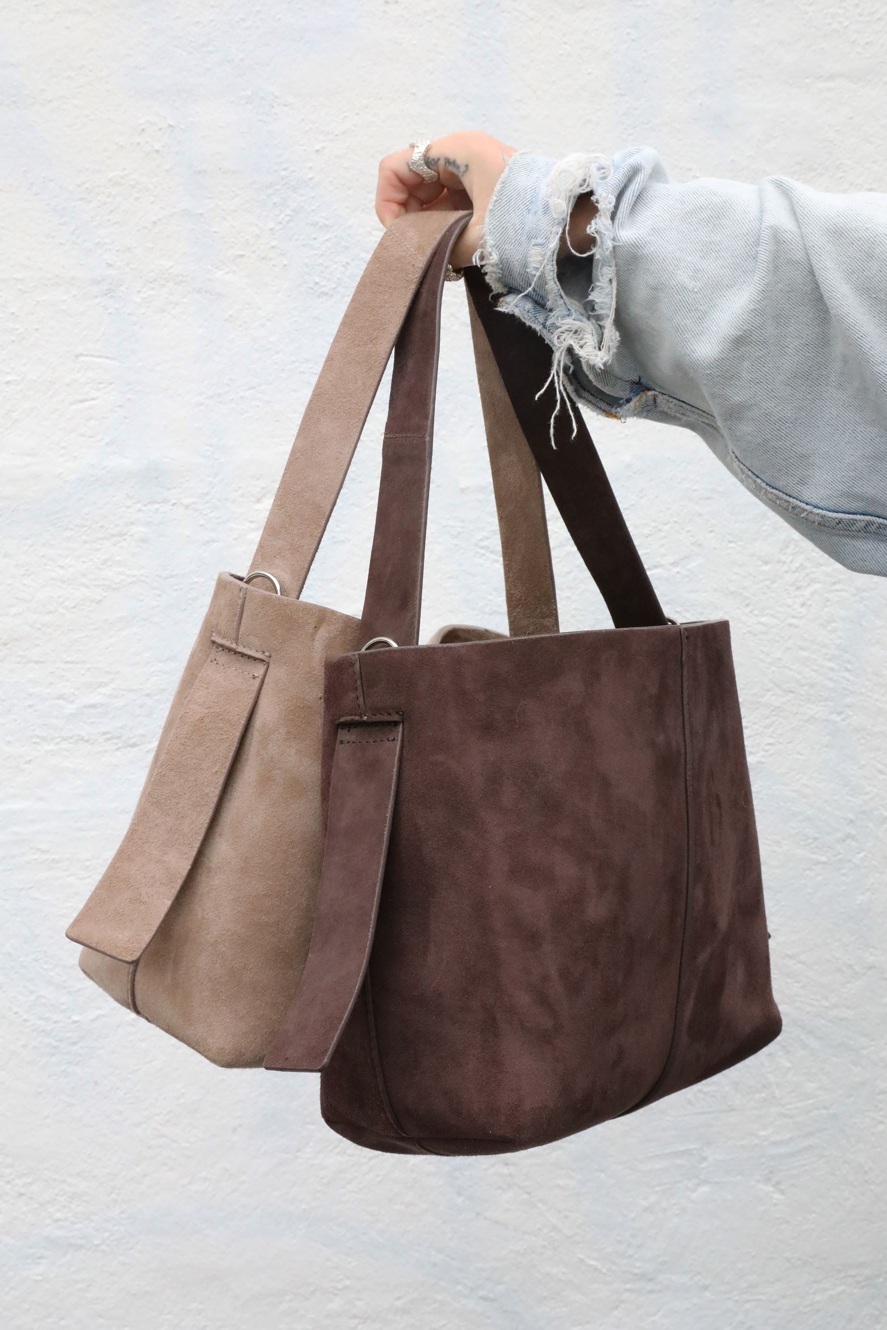 Suede Fraya Small Bag OneSize BeckSöndergaard.no
